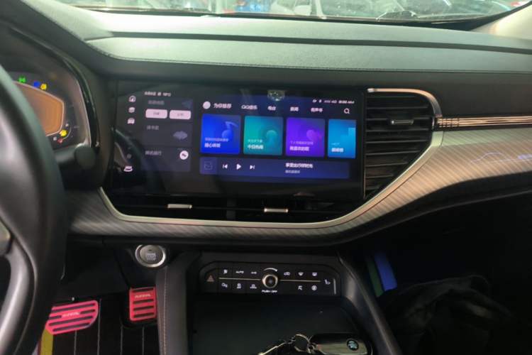 Used Haval F7x 2021 1.5T Two-Wheel Drive Smart Technology Edition Audio And AC Panel