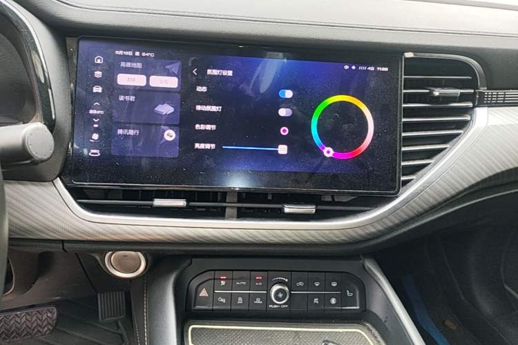 Used Haval F7x 2021 2.0T Two-Wheel Drive Intelligent Technology Edition Audio And AC Panel