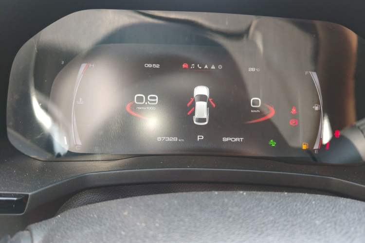 Used Haval F7x 2021 1.5T Two-Wheel Drive Smart & Trendy Edition Instrument Cluster