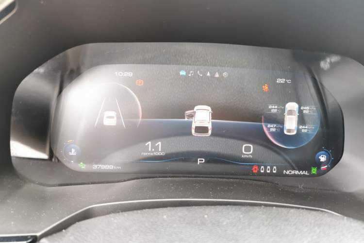 Used Haval F7x 2021 1.5T Two-Wheel Drive Smart Technology Edition Instrument Cluster