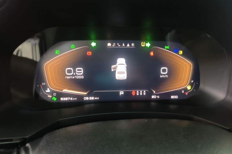 Used Haval F7x 2021 1.5T Two-Wheel Drive Smart Technology Edition Instrument Cluster