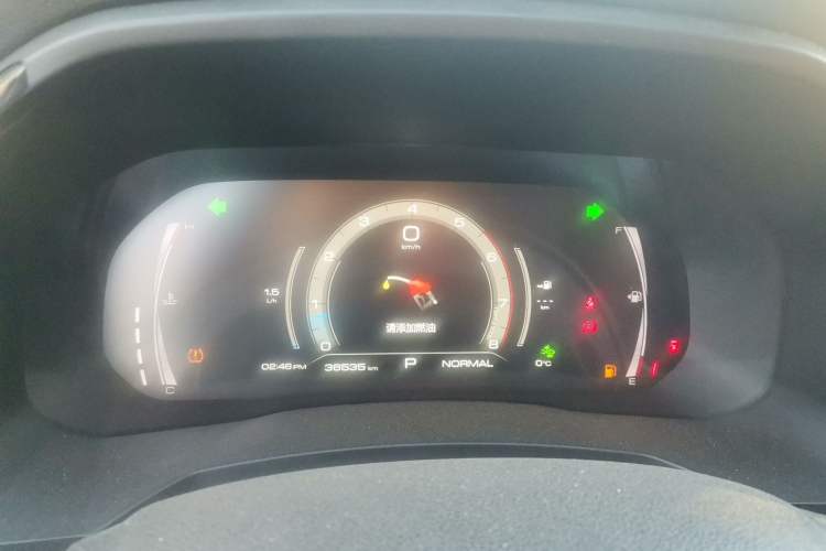 Used Haval F7x 2021 1.5T Two-Wheel Drive Smart & Trendy Edition Instrument Cluster