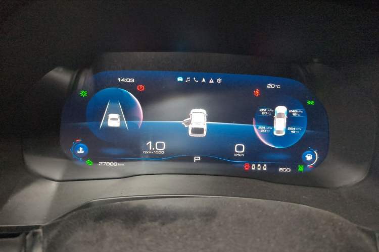 Used Haval F7x 2021 1.5T Two-Wheel Drive Smart Technology Edition Instrument Cluster