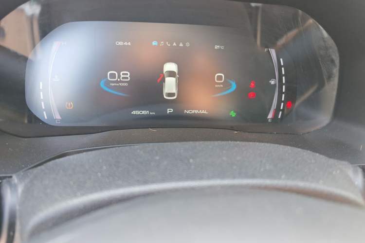 Used Haval F7x 2021 1.5T Two-Wheel Drive Smart & Trendy Edition Odometer Close Up