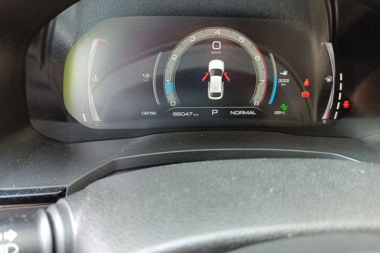 Used Haval F7x 2021 1.5T Two-Wheel Drive Smart & Stylish Lite Version Odometer Close Up