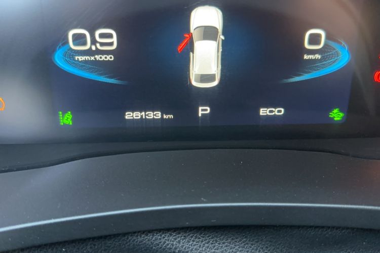 Used Haval F7x 2021 1.5T Two-Wheel Drive Smart & Trendy Edition Odometer Close Up