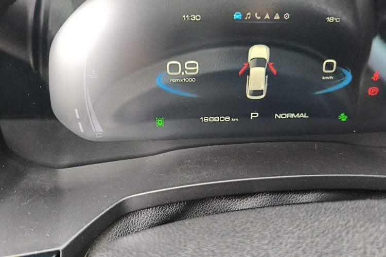 Used Haval F7x 2021 1.5T Two-Wheel Drive Smart & Trendy Edition Odometer Close Up
