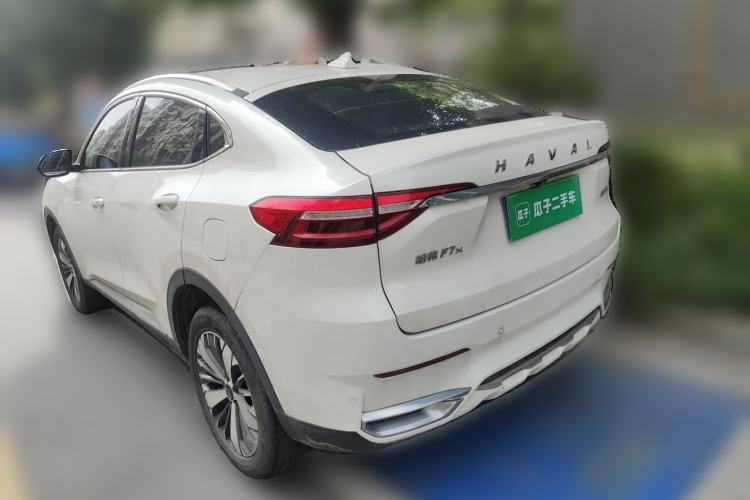 Used Haval F7x 2021 1.5T Two-Wheel Drive Smart Technology Edition Rear Left 45 Deg