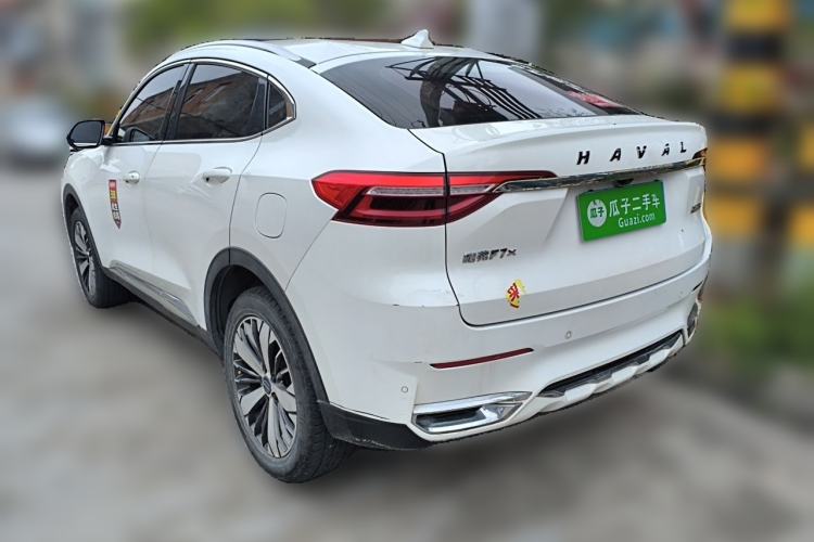 Used Haval F7x 2021 1.5T Two-Wheel Drive Smart & Trendy Edition Rear Left 45 Deg