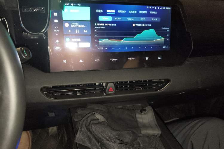 Used Haval Fierce Dragon 2023 1.5L 110KM Lingdong Edition Audio And AC Panel