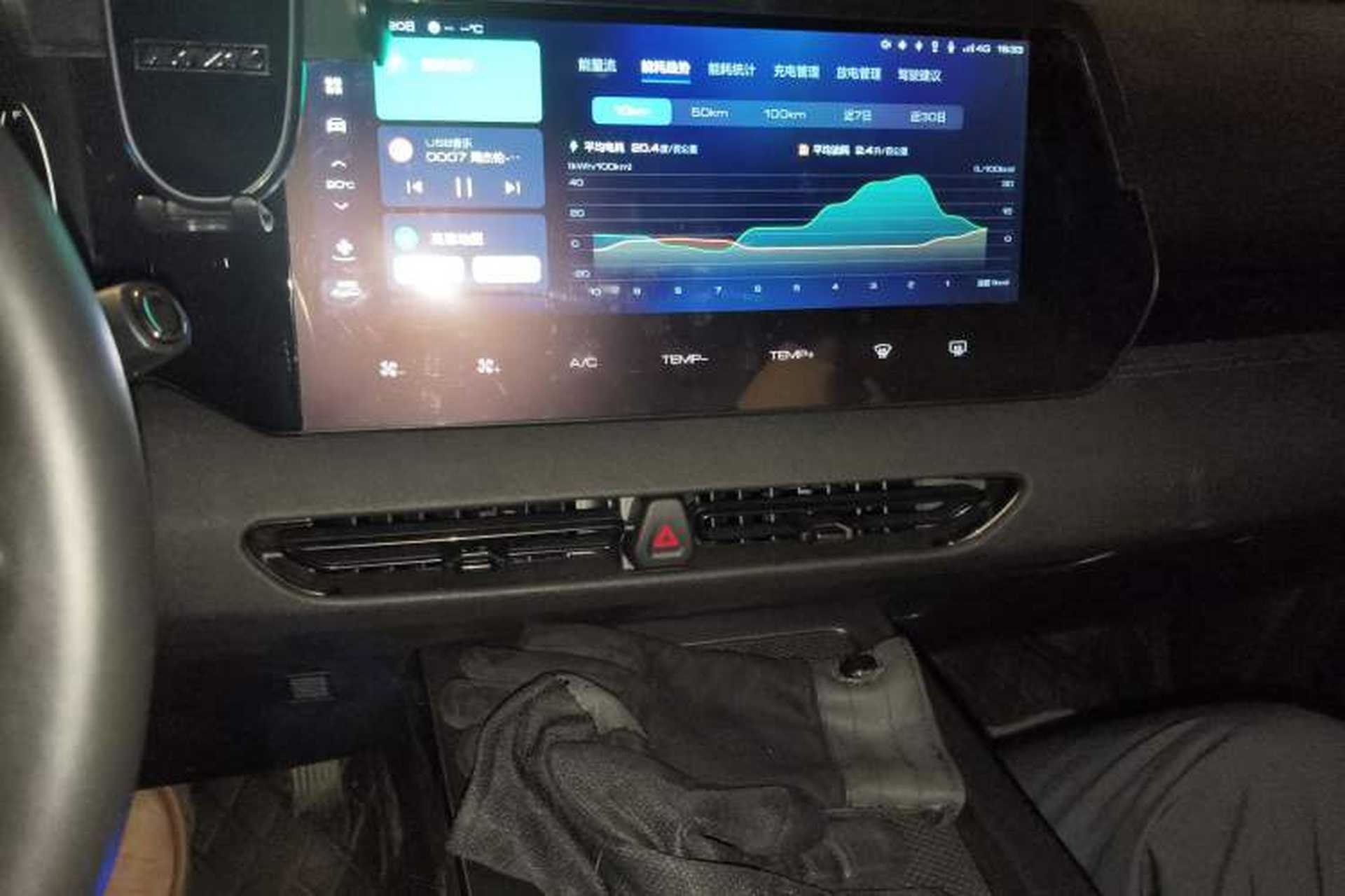 Used Haval Fierce Dragon 2023 1.5L 110KM Lingdong Edition Audio And AC Panel