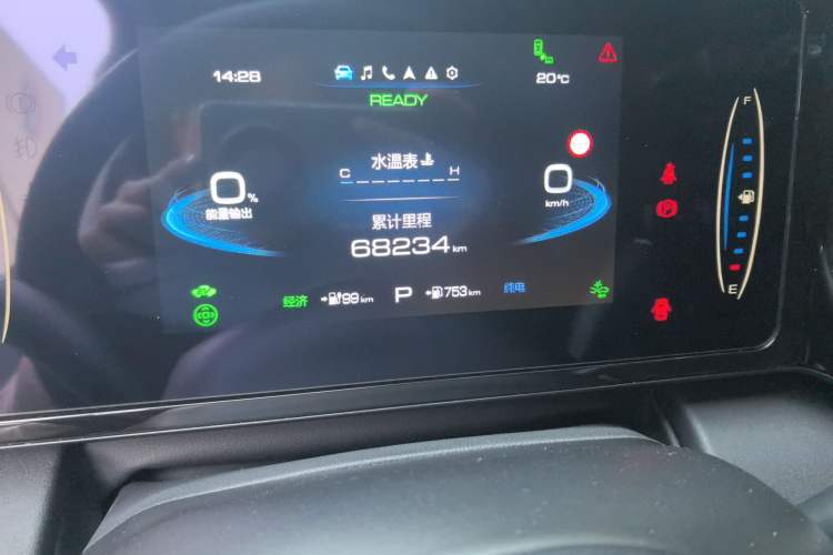 Used Haval Fierce Dragon 2023 1.5L 110KM Navigation Edition Odometer Close Up