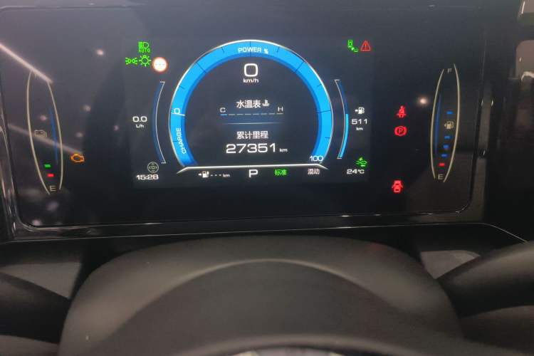 Used Haval Fierce Dragon 2023 1.5L 110KM Navigation Edition Odometer Close Up