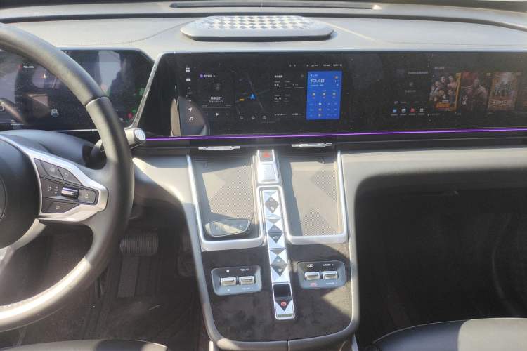 Used Haval Fierce Dragon Max 2023 1.5L Hi4 105 Four-Wheel Drive Elite Edition Audio And AC Panel