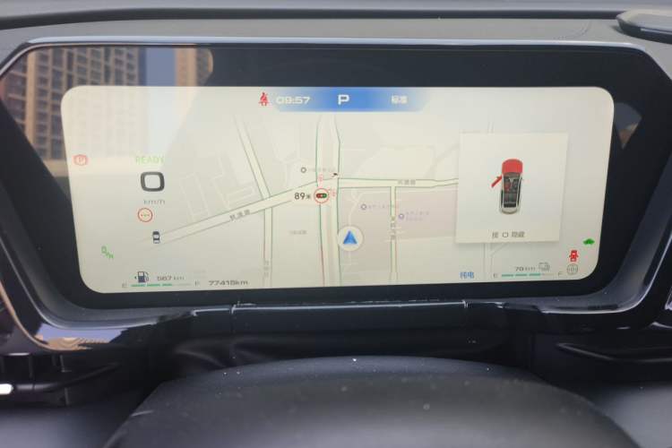 Used Haval Fierce Dragon Max 2023 1.5L Hi4 105 Four-Wheel Drive Navigation Edition Instrument Cluster