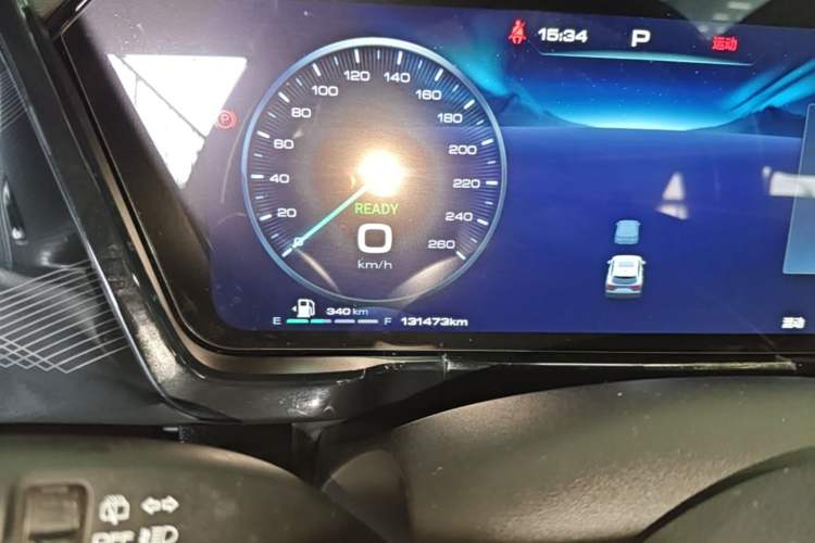 Used Haval Fierce Dragon Max 2023 1.5L Hi4 105 Four-Wheel Drive Smart Flagship Edition Instrument Cluster