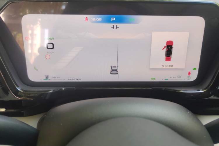 Used Haval Fierce Dragon Max 2023 1.5L Hi4 105 Four-Wheel Drive Smart Flagship Edition Odometer Close Up