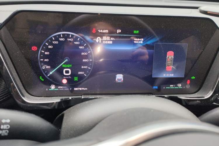 Used Haval Fierce Dragon Max 2023 1.5L Hi4 105 Four-Wheel Drive Navigation Edition Odometer Close Up