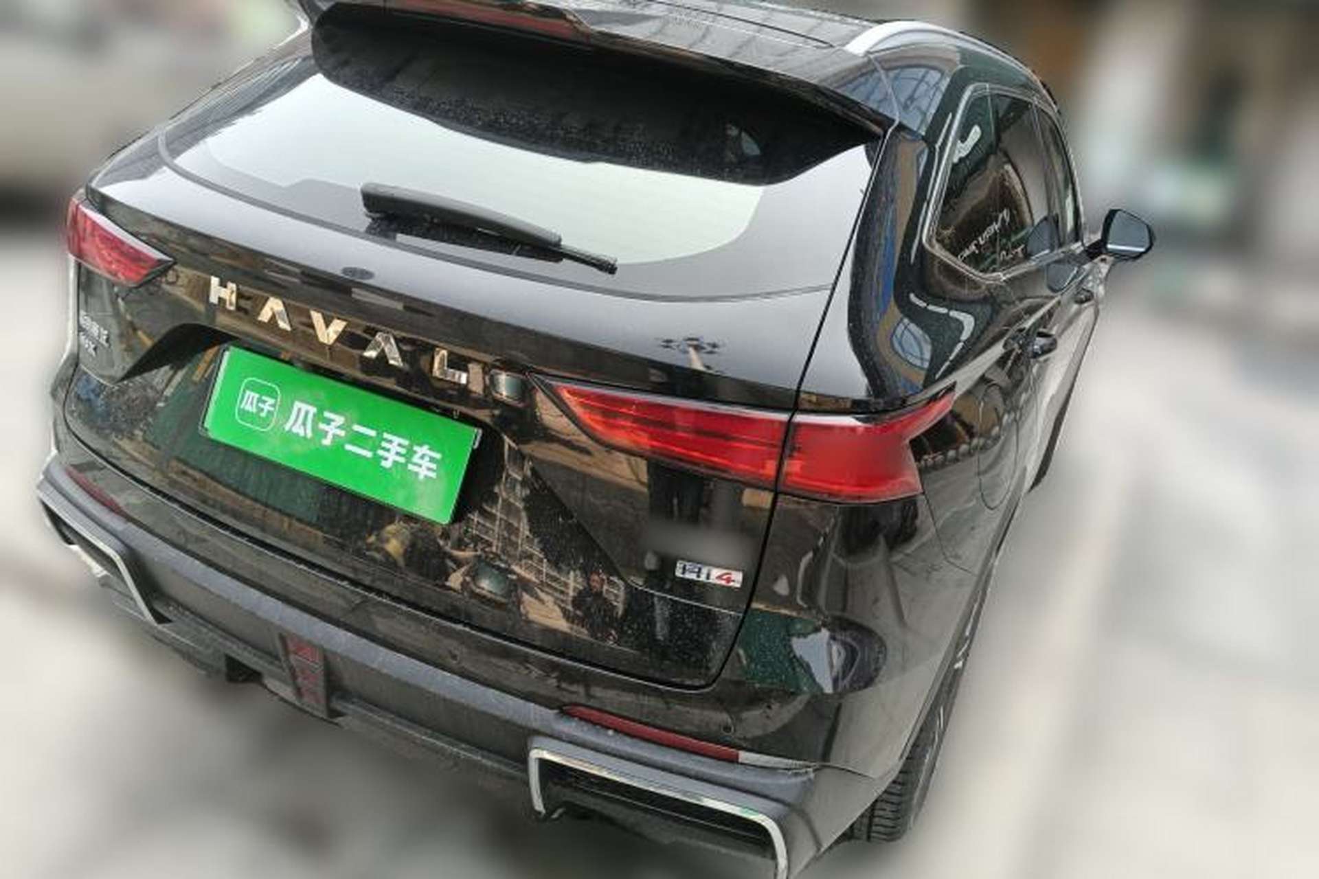 Used Haval Fierce Dragon Max 2023 1.5L Hi4 105 Four-Wheel Drive Elite Edition Rear Right 45 Deg