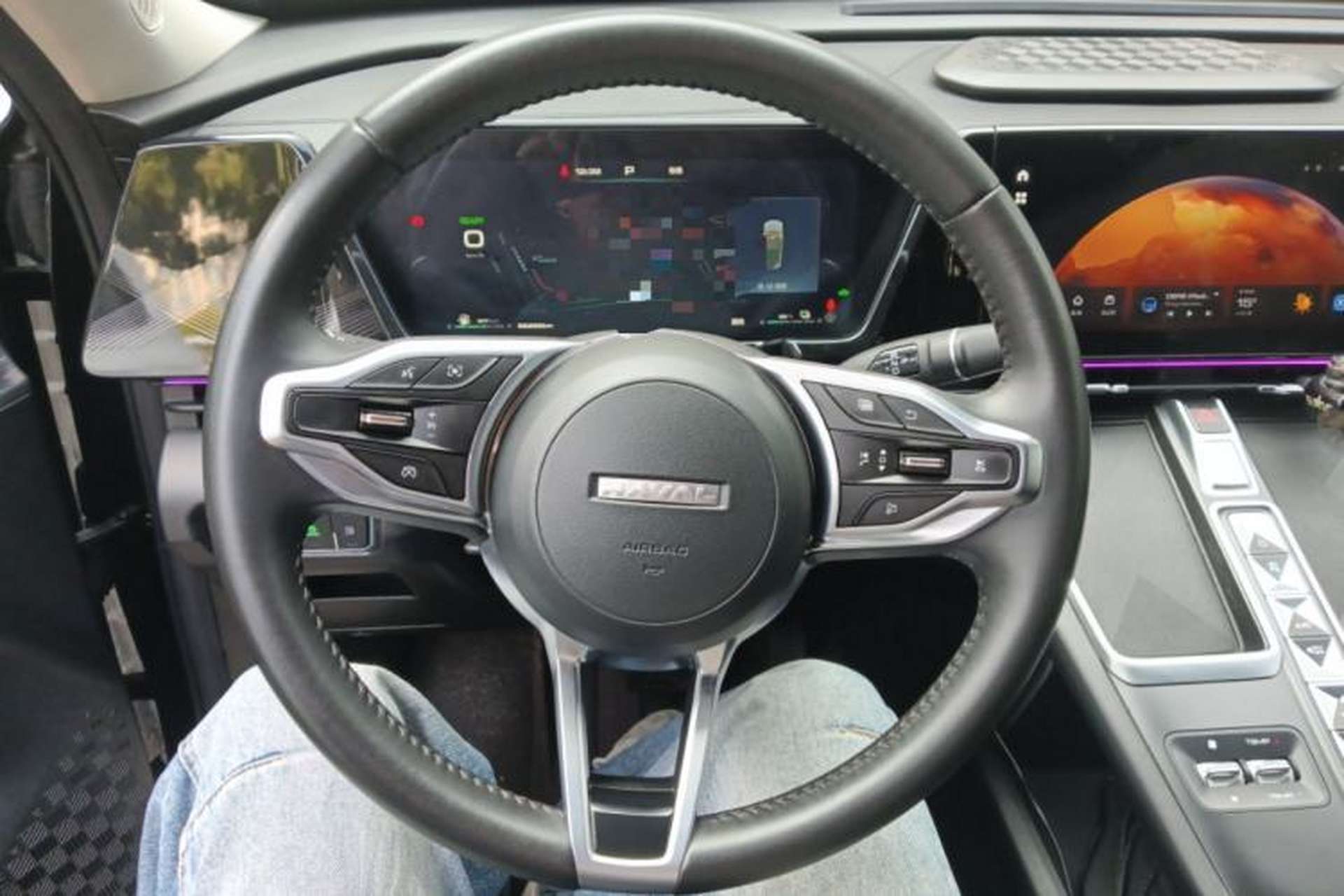Used Haval Fierce Dragon Max 2023 1.5L Hi4 105 Four-Wheel Drive Elite Edition Steering Wheel