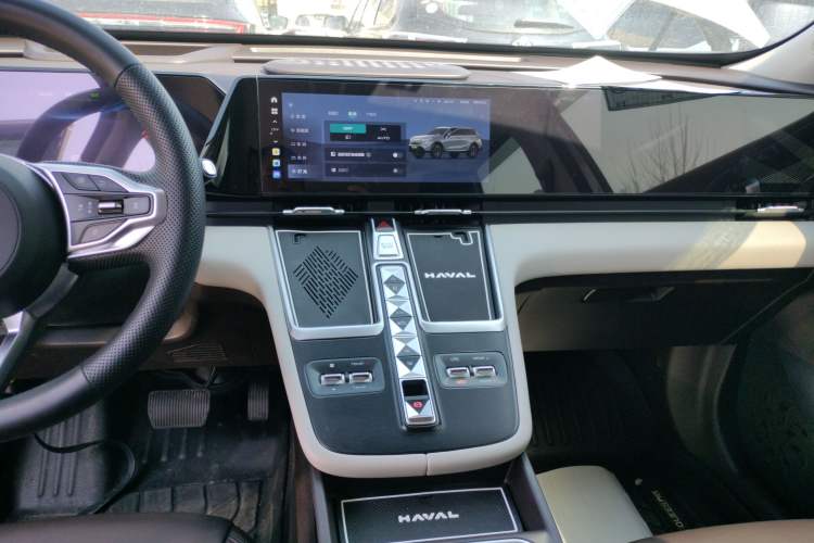 Used Haval Fierce Dragon Max 2023 1.5L Hi4 105 Four-Wheel Drive Smart Flagship Edition Audio And AC Panel
