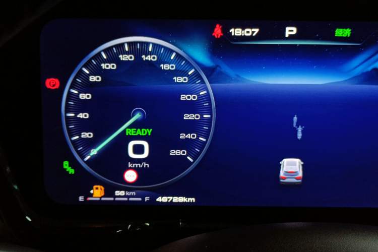 Used Haval Fierce Dragon Max 2023 1.5L Hi4 105 Four-Wheel Drive Smart Flagship Edition Instrument Cluster