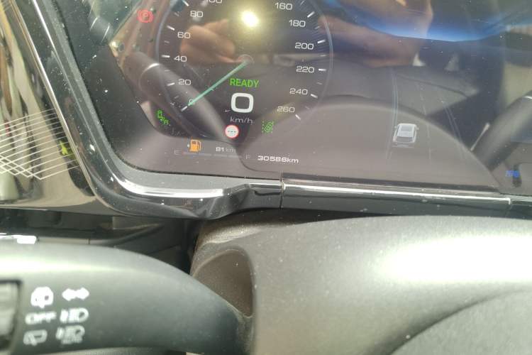 Used Haval Fierce Dragon Max 2023 1.5L Hi4 105 Four-Wheel Drive Navigation Edition Odometer Close Up
