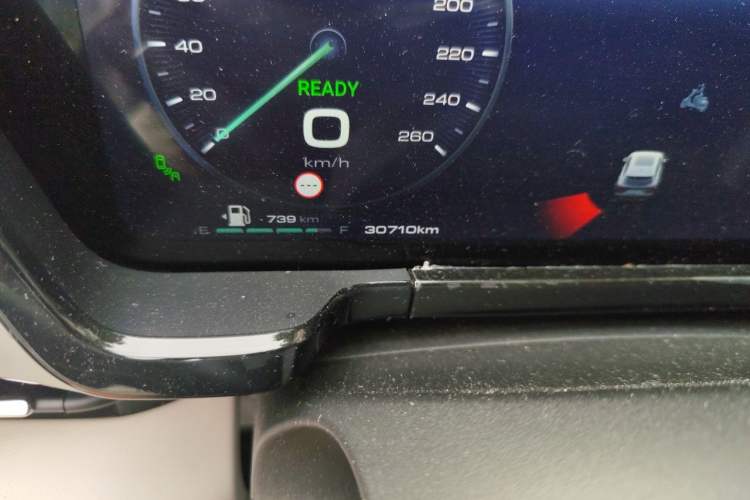 Used Haval Fierce Dragon Max 2023 1.5L Hi4 105 Four-Wheel Drive Navigation Edition Odometer Close Up