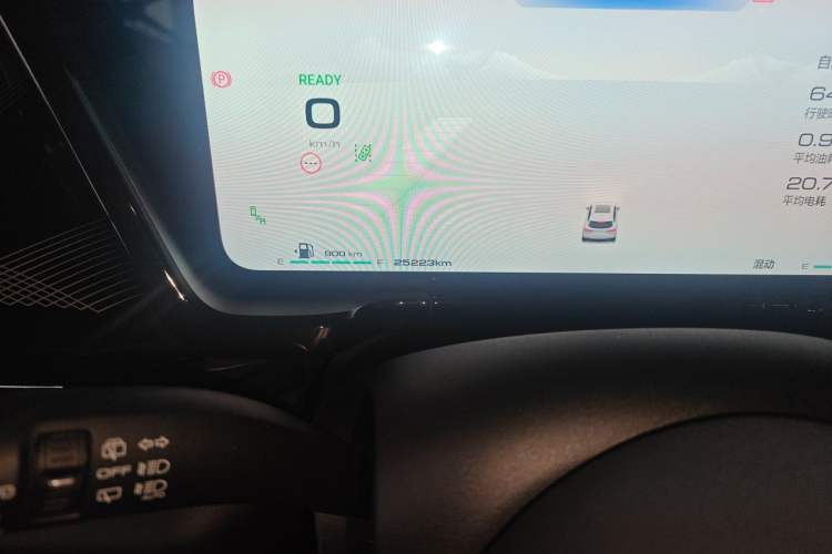 Used Haval Fierce Dragon Max 2023 1.5L Hi4 105 Four-Wheel Drive Navigation Edition Odometer Close Up