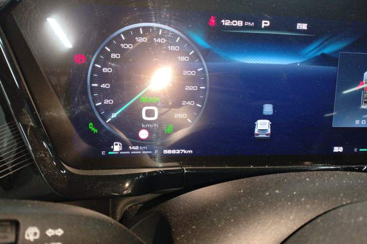 Used Haval Fierce Dragon Max 2023 1.5L Hi4 105 Four-Wheel Drive Smart Flagship Edition Instrument Cluster
