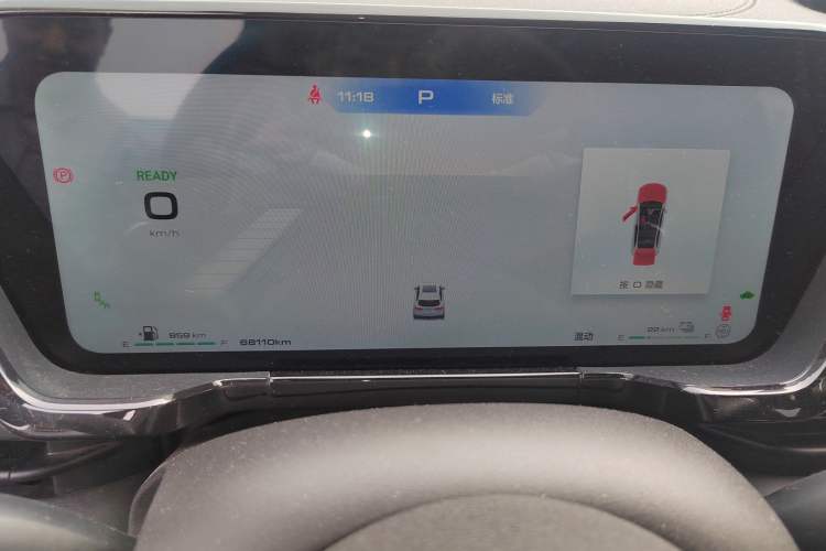 Used Haval Fierce Dragon Max 2023 1.5L Hi4 105 Four-Wheel Drive Smart Flagship Edition Instrument Cluster