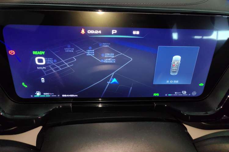 Used Haval Fierce Dragon Max 2023 1.5L Hi4 105 Four-Wheel Drive Smart Flagship Edition Instrument Cluster