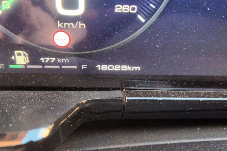 Used Haval Fierce Dragon Max 2023 1.5L Hi4 105 Four-Wheel Drive Smart Flagship Edition Odometer Close Up