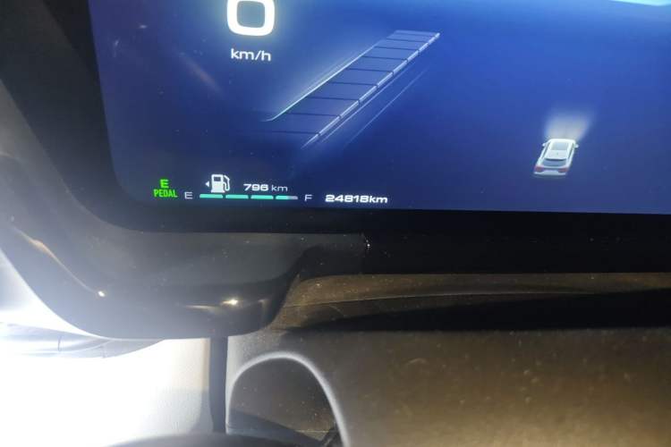 Used Haval Fierce Dragon Max 2023 1.5L Hi4 105 Four-Wheel Drive Smart Flagship Edition Odometer Close Up