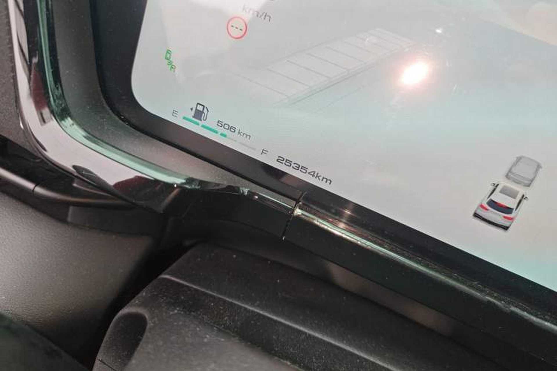 Used Haval Fierce Dragon Max 2023 1.5L Hi4 105 Four-Wheel Drive Navigation Edition Odometer Close Up