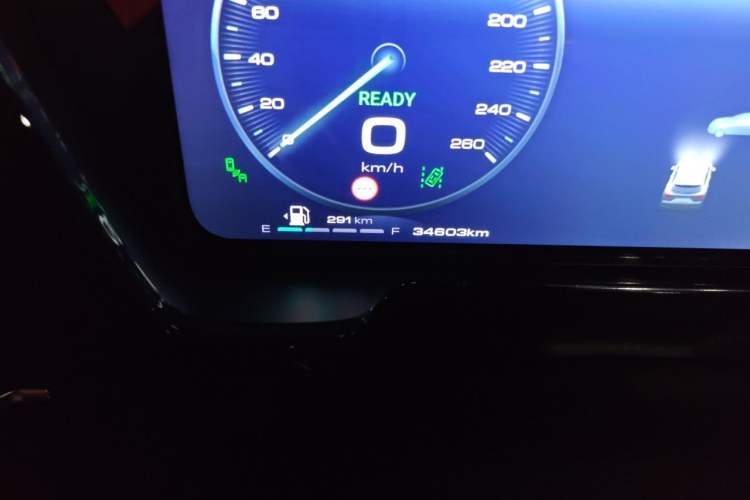 Used Haval Fierce Dragon Max 2023 1.5L Hi4 105 Four-Wheel Drive Navigation Edition Odometer Close Up