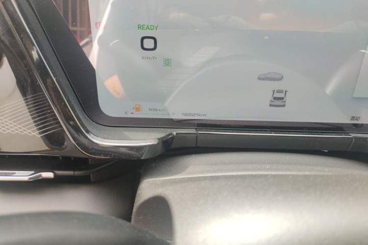 Used Haval Fierce Dragon Max 2023 1.5L Hi4 105 Four-Wheel Drive Navigation Edition Odometer Close Up