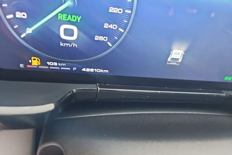Used Haval Fierce Dragon Max 2023 1.5L Hi4 105 Four-Wheel Drive Smart Flagship Edition Odometer Close Up