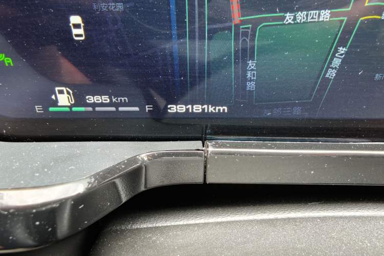 Used Haval Fierce Dragon Max 2023 1.5L Hi4 105 Four-Wheel Drive Smart Flagship Edition Odometer Close Up
