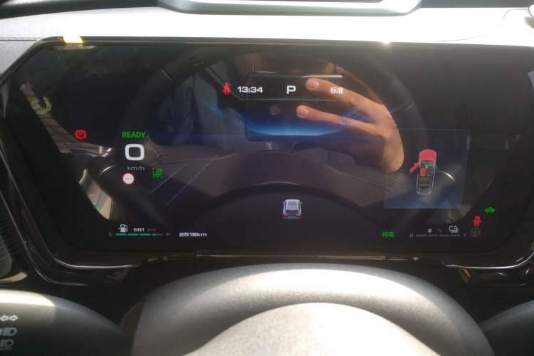 Used Haval Fierce Dragon Max 2023 1.5L Hi4 105 Four-Wheel Drive Smart Flagship Edition Instrument Cluster