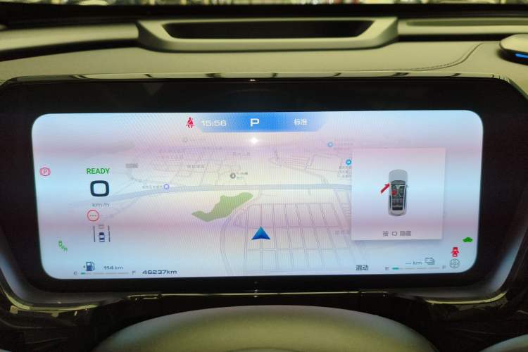Used Haval Fierce Dragon Max 2023 1.5L Hi4 105 Four-Wheel Drive Smart Flagship Edition Instrument Cluster