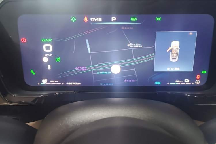 Used Haval Fierce Dragon Max 2023 1.5L Hi4 105 Four-Wheel Drive Smart Flagship Edition Instrument Cluster
