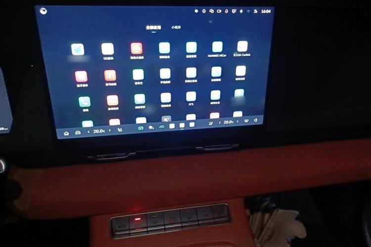 Used Haval Fierce Dragon Max 2025 Hi4 165 Plus Long-Range Version Audio And AC Panel