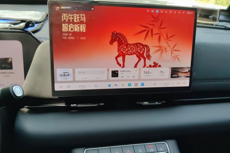 Used Haval Fierce Dragon Max 2025 Hi4 165 Plus Long-Range Version Audio And AC Panel