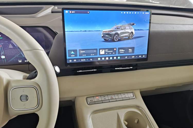 Used Haval Fierce Dragon Max 2025 Hi4 165 Ultra Smart Drive Edition Audio And AC Panel