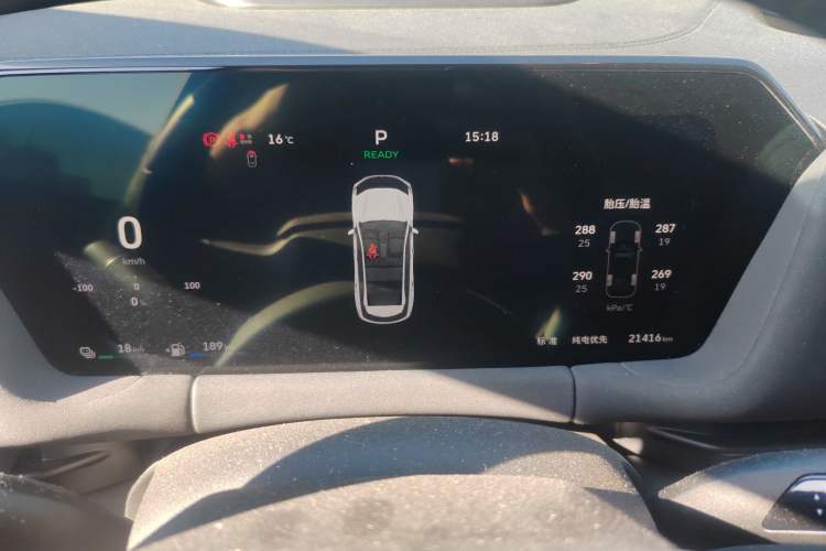 Used Haval Fierce Dragon Max 2025 Hi4 165 Ultra Smart Drive Edition Odometer Close Up