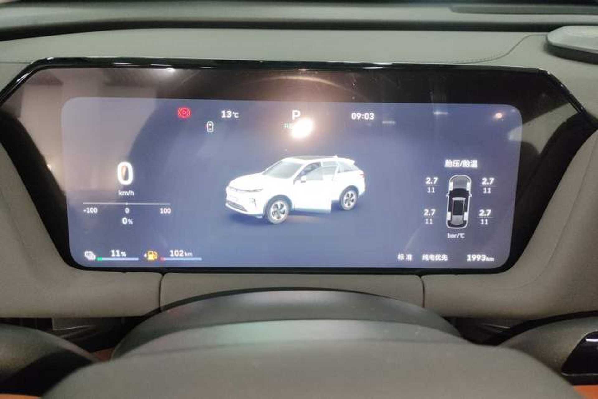 Used Haval Fierce Dragon Max 2025 Hi4 110 Plus Smart Drive Edition Instrument Cluster