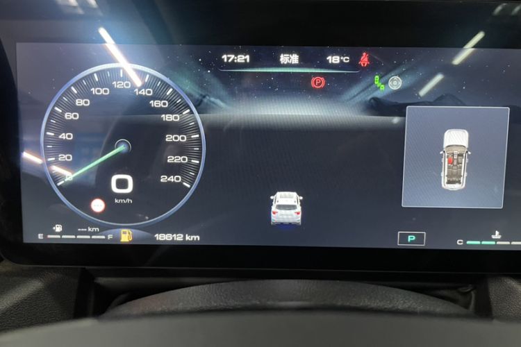 Used Haval H Dog 2023 2.0T Two-Wheel Drive Chaoye Version Plus Odometer Close Up