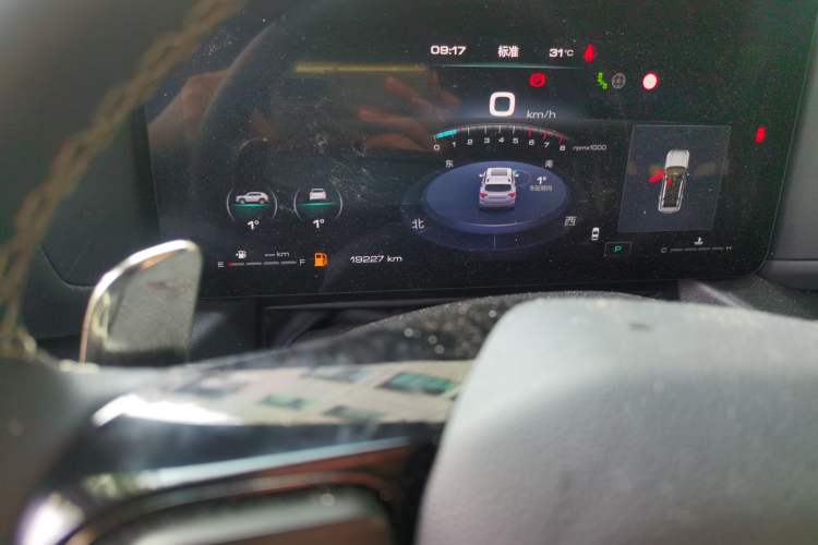 Used Haval H Dog 2023 2.0T All-Wheel-Drive Chaoye Plus Odometer Close Up