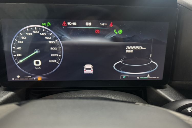 Used Haval H Dog 2023 2.0T Two-Wheel Drive Chaoye Version Plus Odometer Close Up